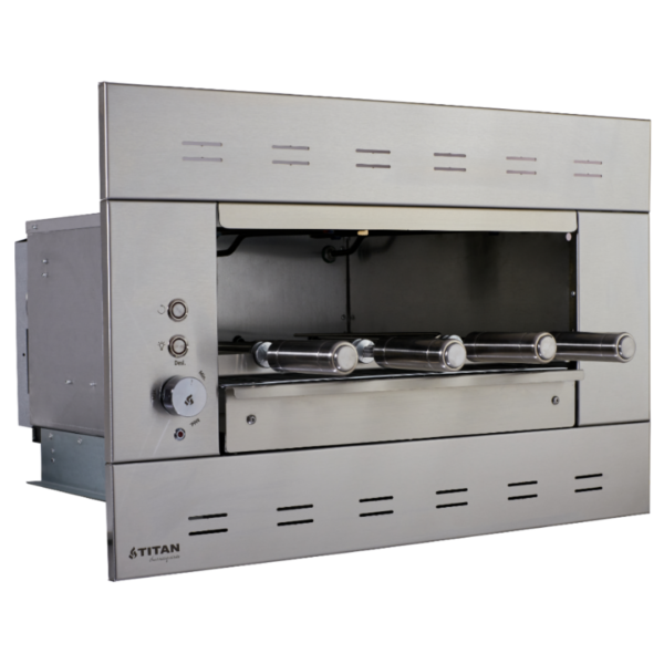 Churrasqueira Elétrica de Embutir Prime 4 espetos – Painel ventilado – Suprema