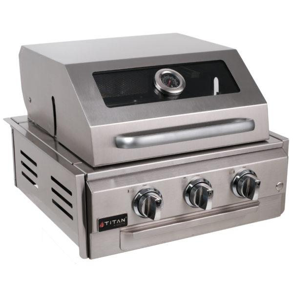 Grill a Gás Home Pro 3 – Com Visor De Vidro