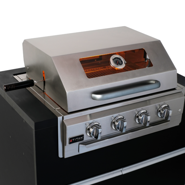 Grill a Gás HOME PRO + 4 – Com Visor De Vidro - Image 2