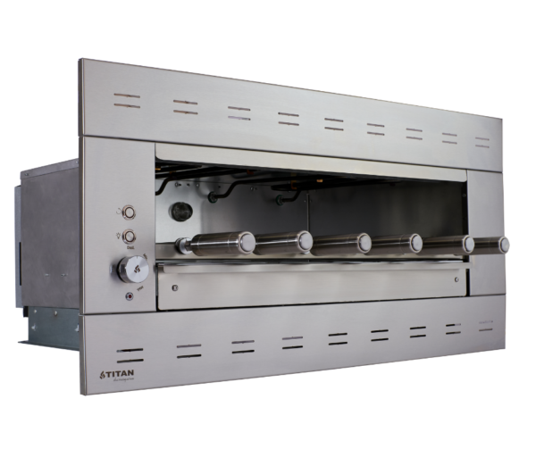 Churrasqueira Elétrica de Embutir Prime 6 espetos – Painel ventilado – Suprema