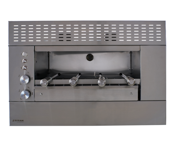 Churrasqueira a Gás de Embutir Prime 4 espetos – Painel ventilado – Suprema - Image 3