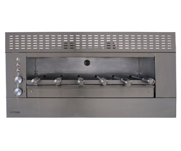Churrasqueira a Gás de Embutir Prime 6 espetos – Painel ventilado – Suprema - Image 2